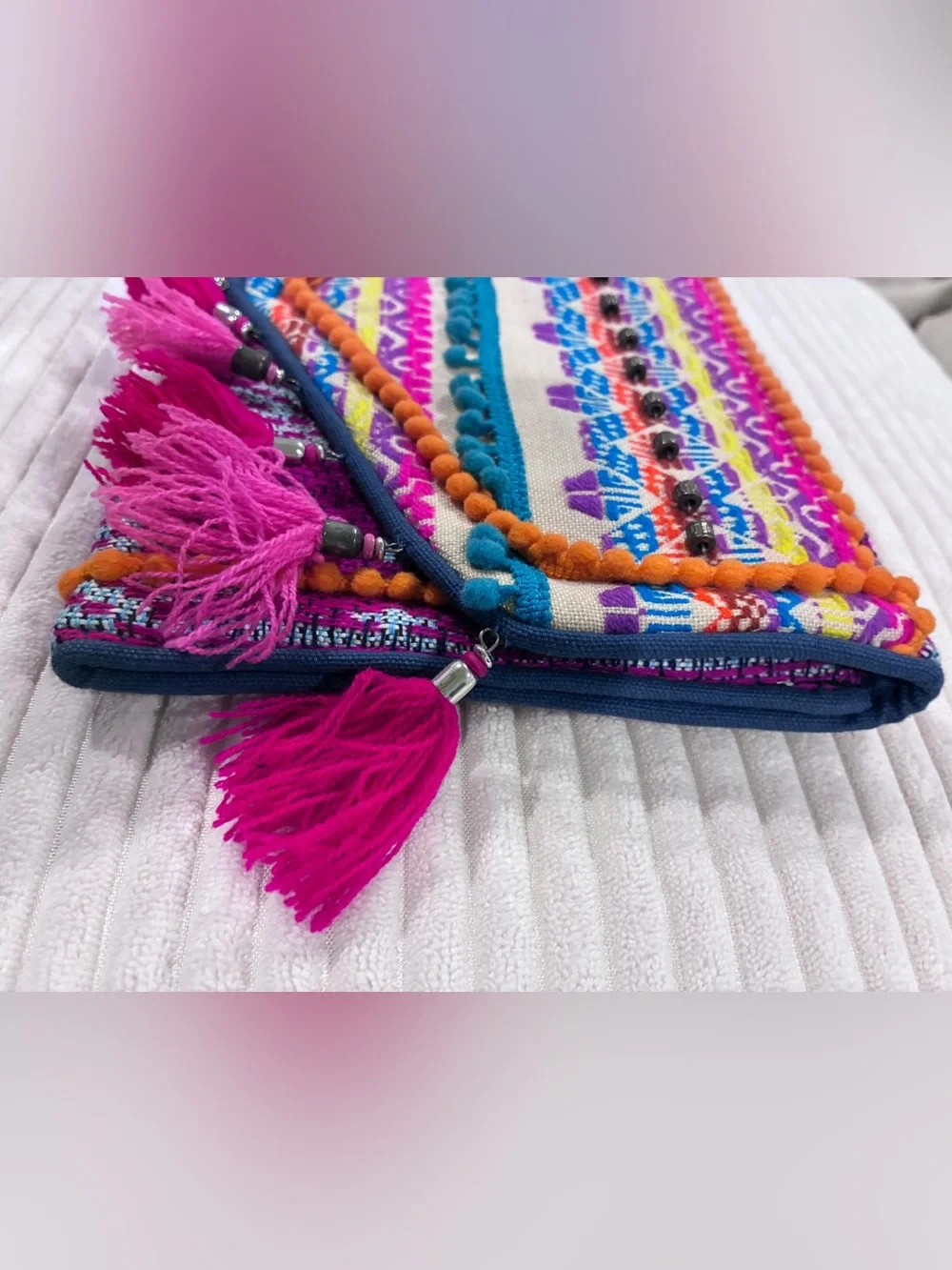 NEW-Mexican Envelope Purse/Clutch